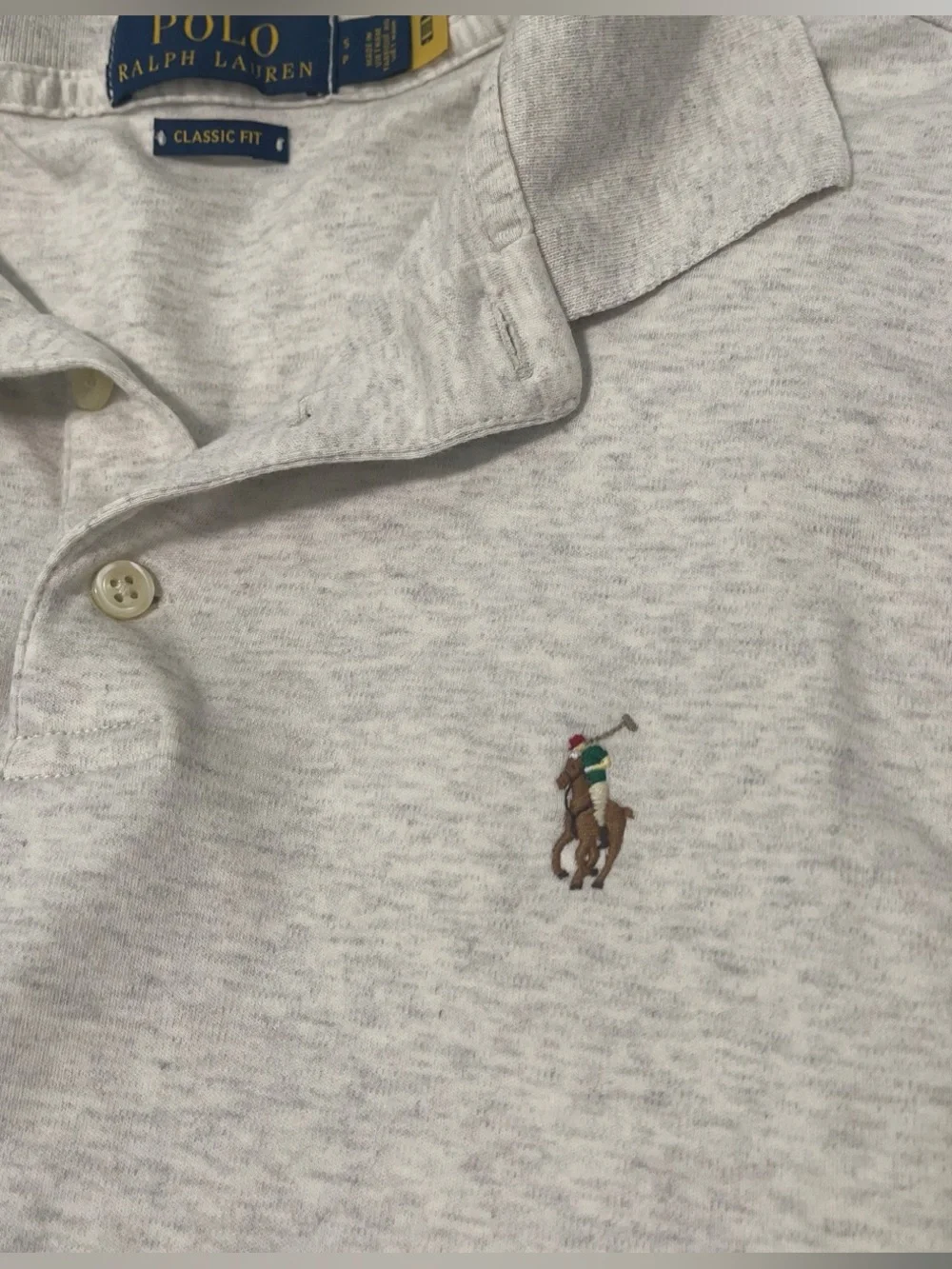 Polo Ralph Lauren classic fit cotton polo, sz small, gently used